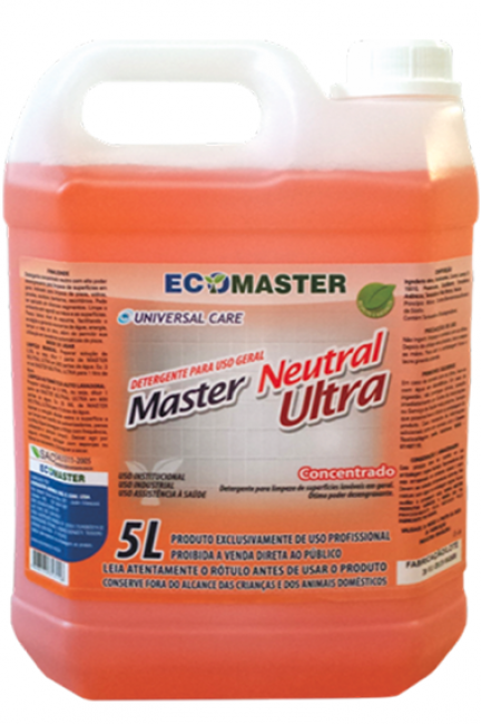 Ecomaster Neutral Ultra Detergente Piso 5L
