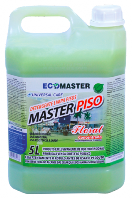 Ecomaster Piso Detergente Floral 5L