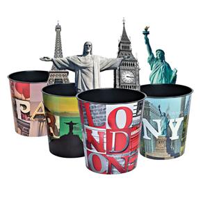 Arqplast Lixeira Decorativa Para Escritório 10L