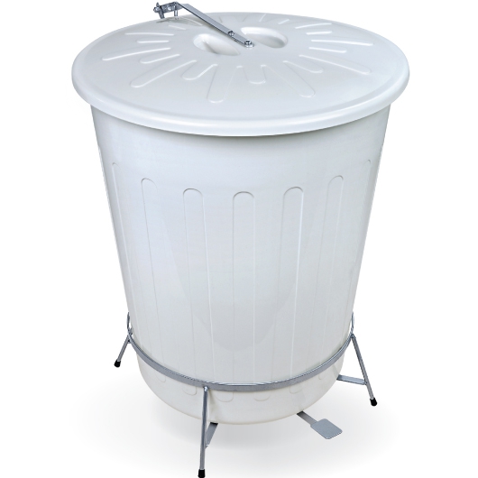 Arqplast Cesto com Pedal 30 / 65 e 100L Branco