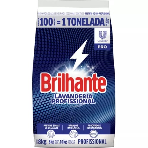Unilever Brilhante Pó 8kg