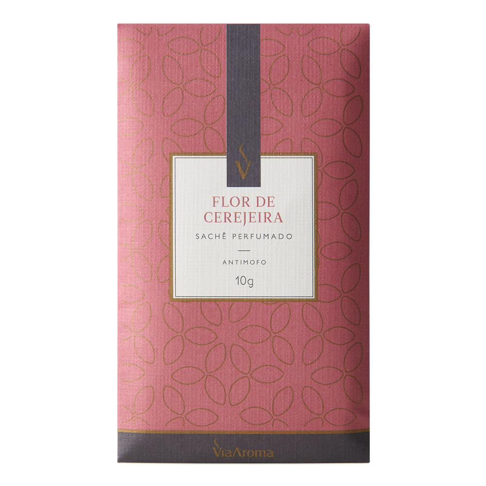 Via Aroma Sachê Flor de Cerejeira 10g