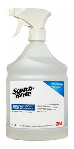3M Sb Desinfetante Peróxido Pronto Uso 1L