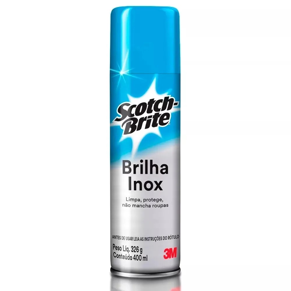 3M Brilha Inox Scotch-Brite 500ml