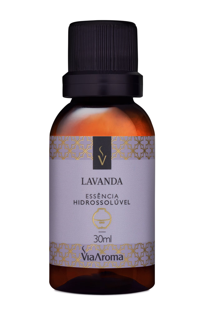 Via Aroma Essência Hidrossolúvel Lavanda 30ML