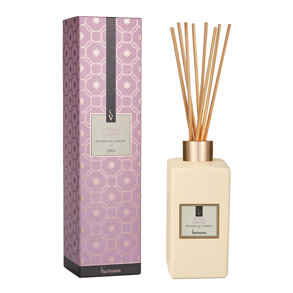 Via Aroma Difusor de Varetas Peonia Garden 250ML