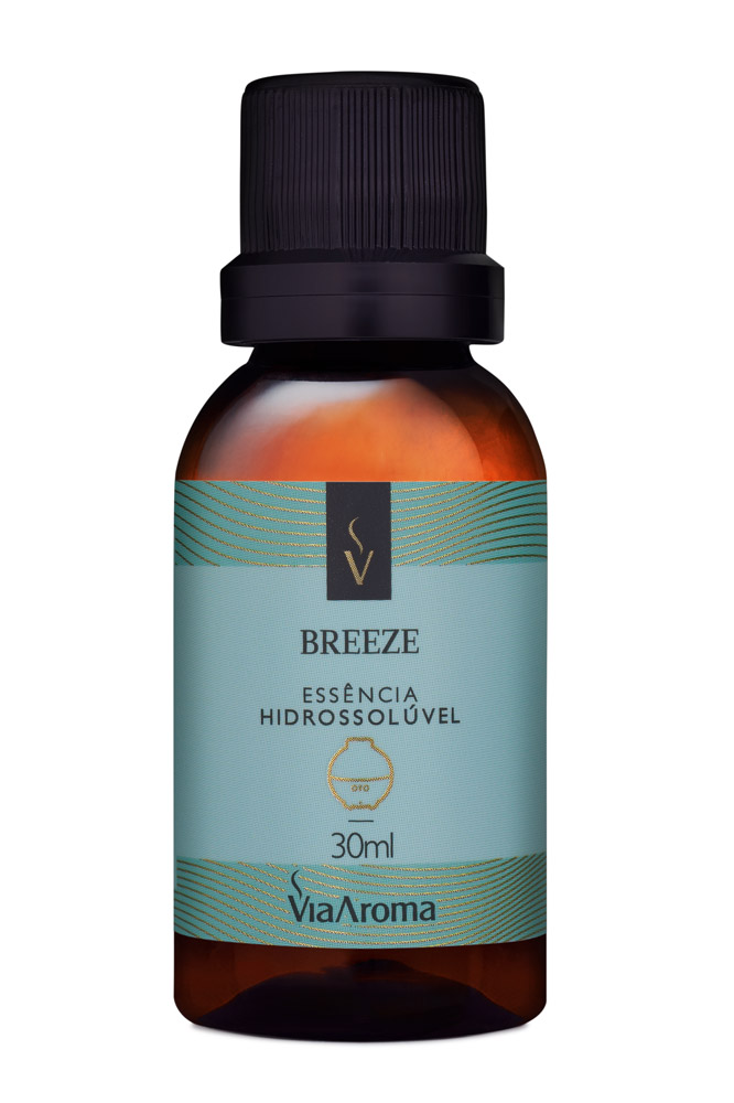 Via Aroma Essência Hidrossolúvel Breeze 30ML