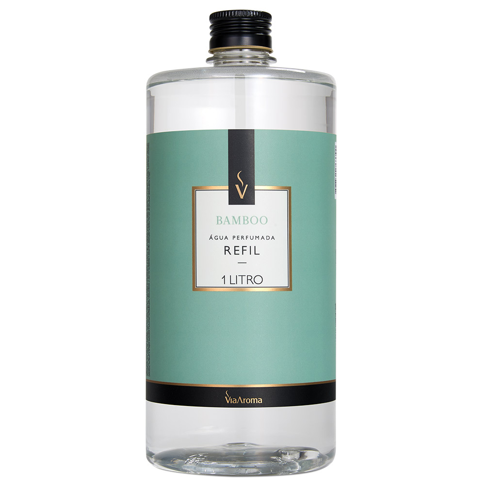 Via Aroma Refil Água Perfumada Bamboo 1L