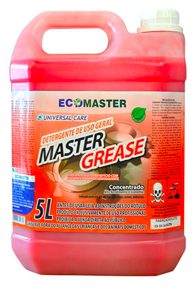 33.0039 - Ecomaster Grease Desengraxante Alcalino 5Lts