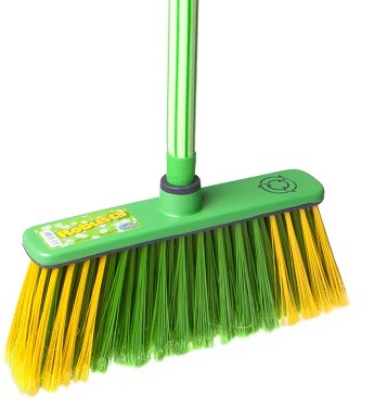 Odim Vassoura Robusta Bicolor com Cabo 