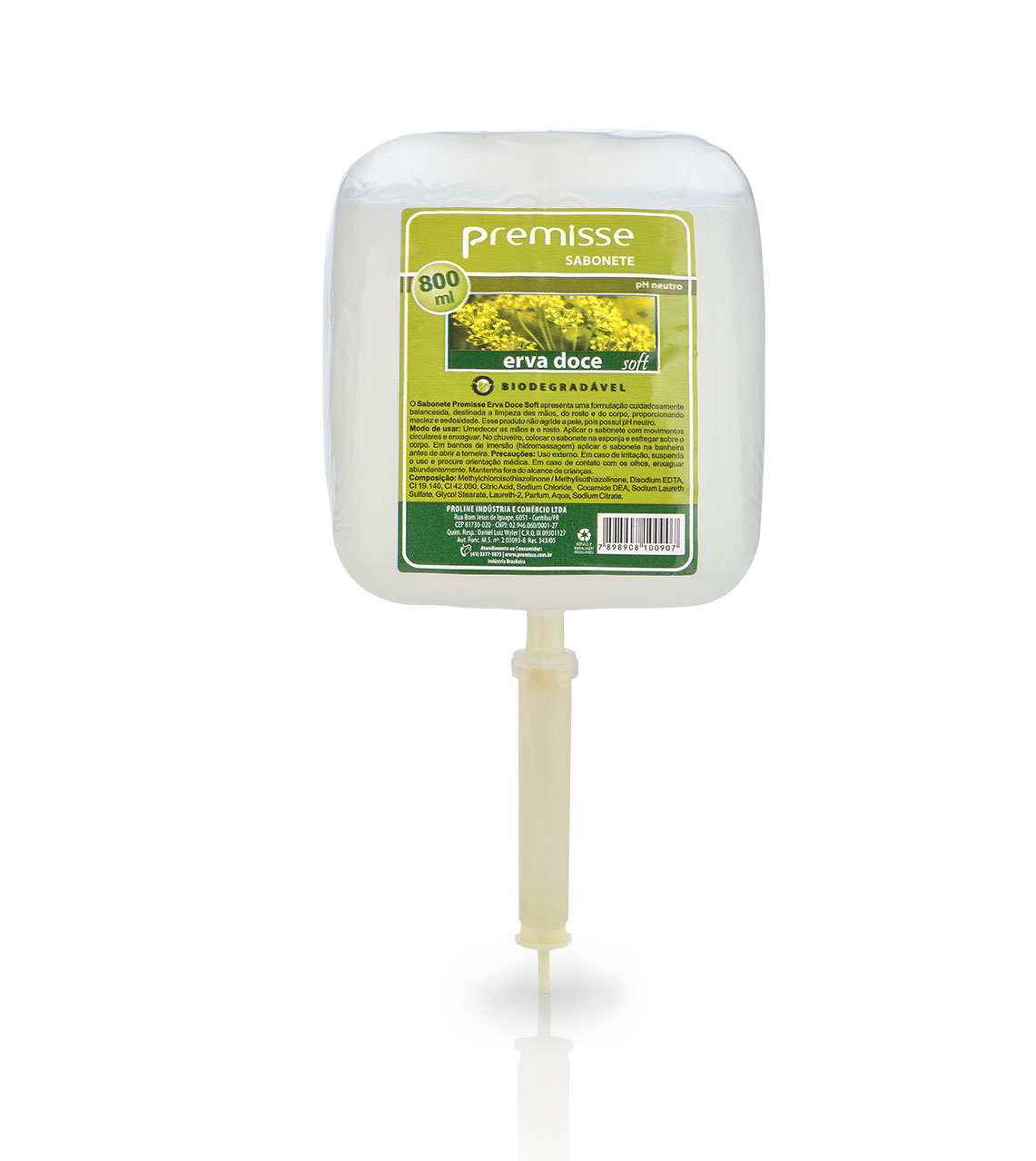 Premisse Refil Erva Doce Soft 800ml