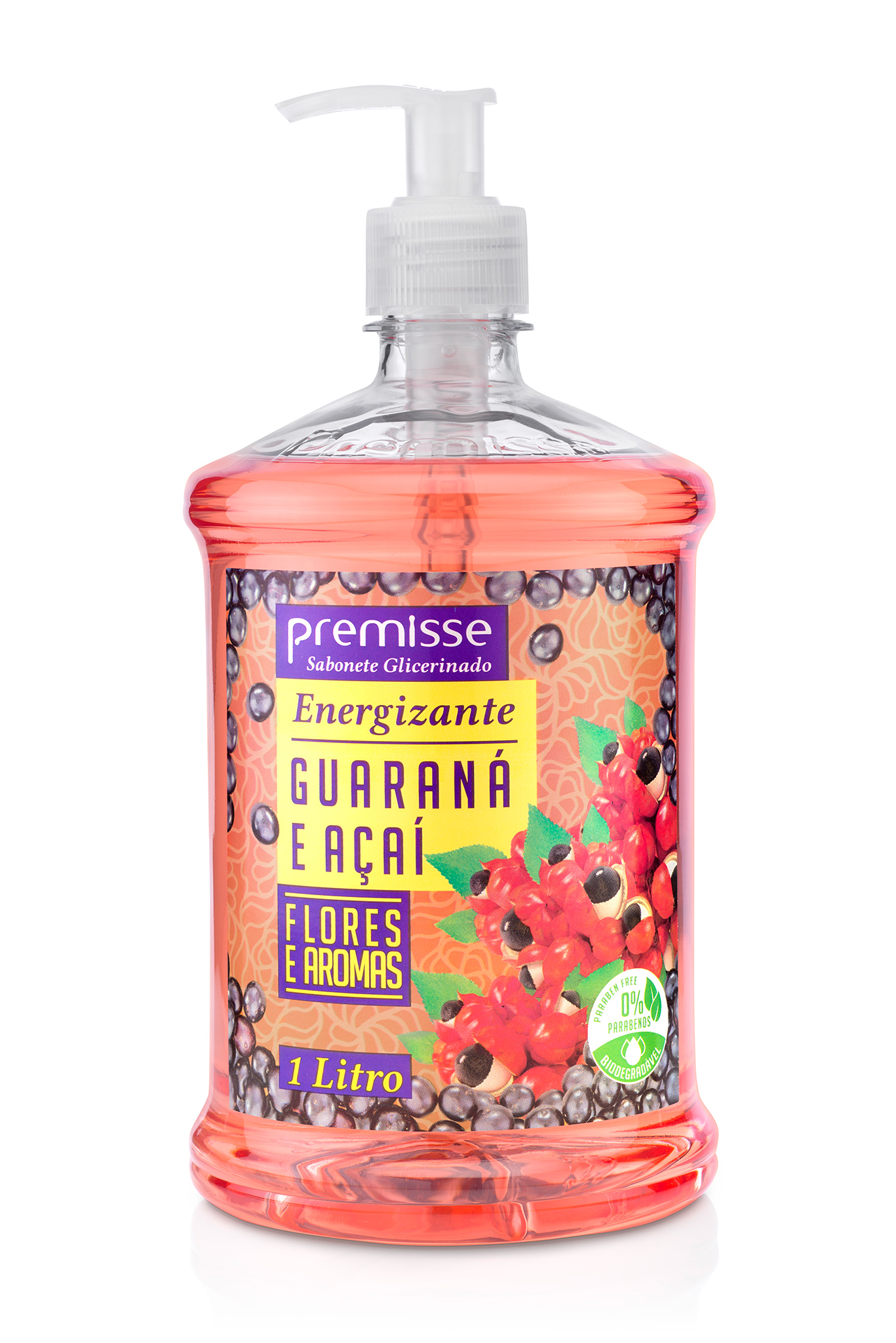 Premisse Sabonete Guaraná e Açaí 1L