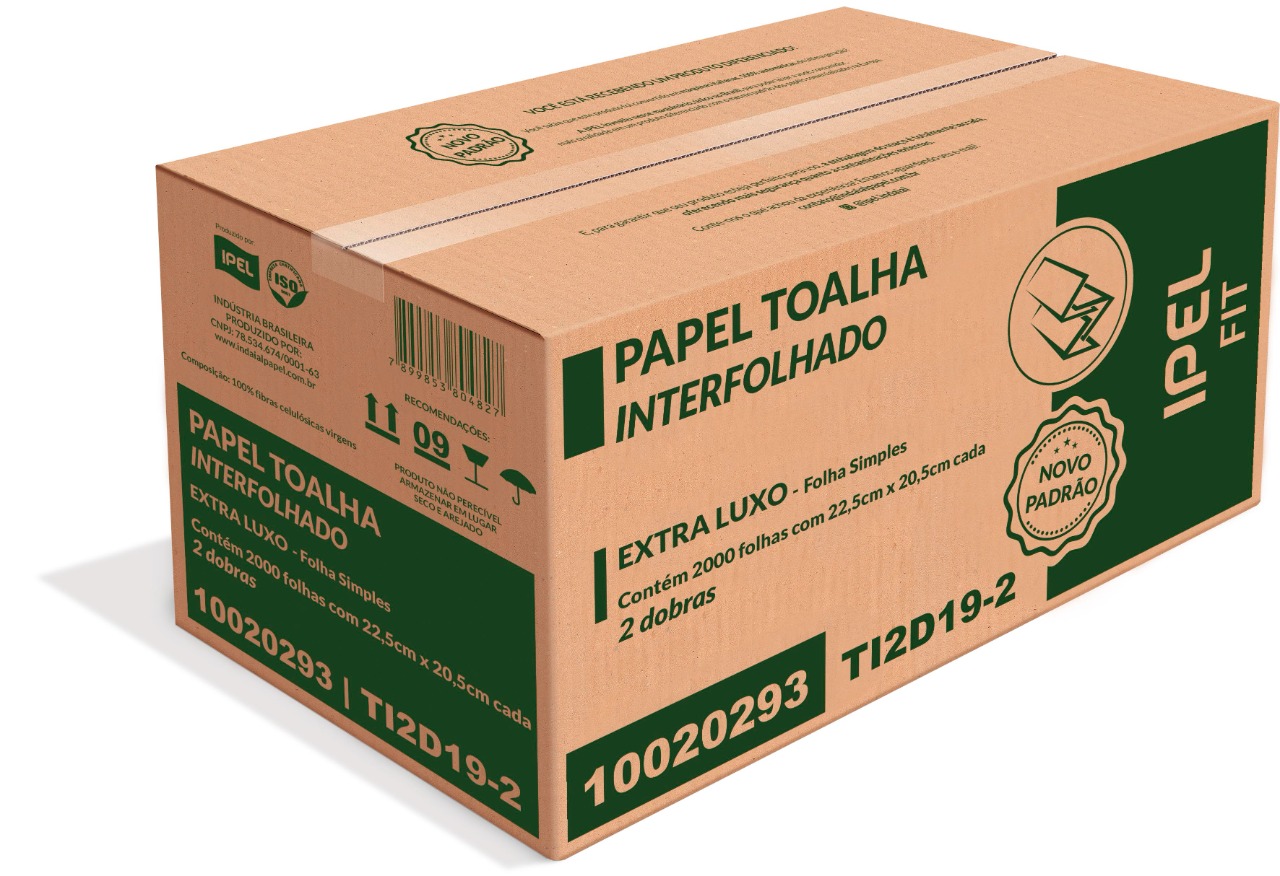 Papel Toalha 22.5 c/2.000 Fit