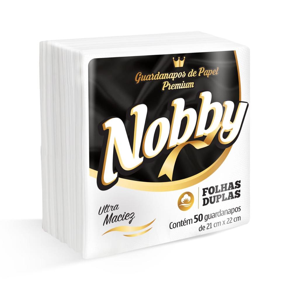 Guardanapo Nobby Folha Dupla com 50 Folhas