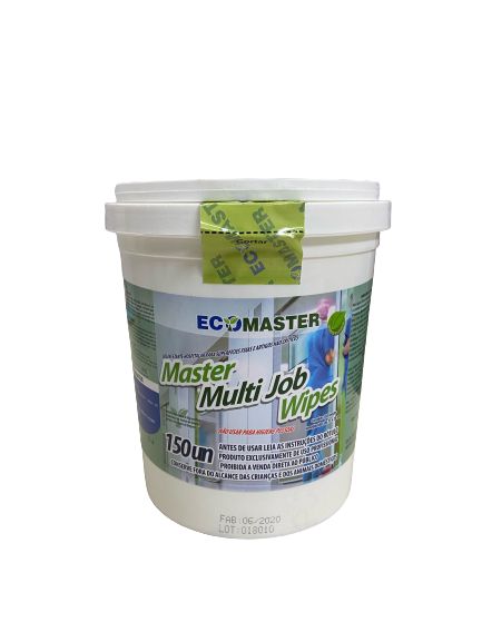Ecomaster Multi Job Wipes com 150und