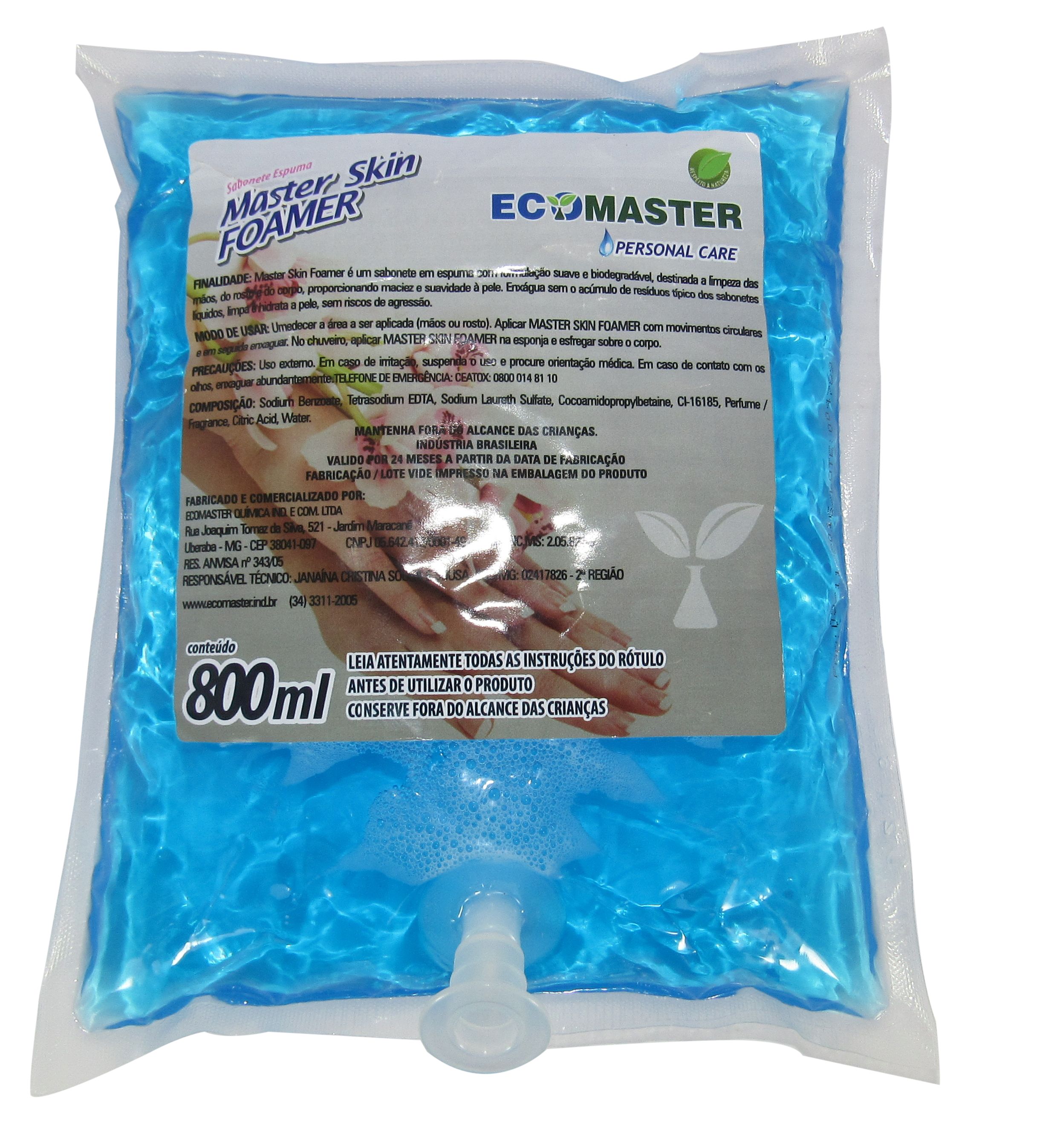 37.0008 - Ecomaster Skin Foamer Ocean 800ml