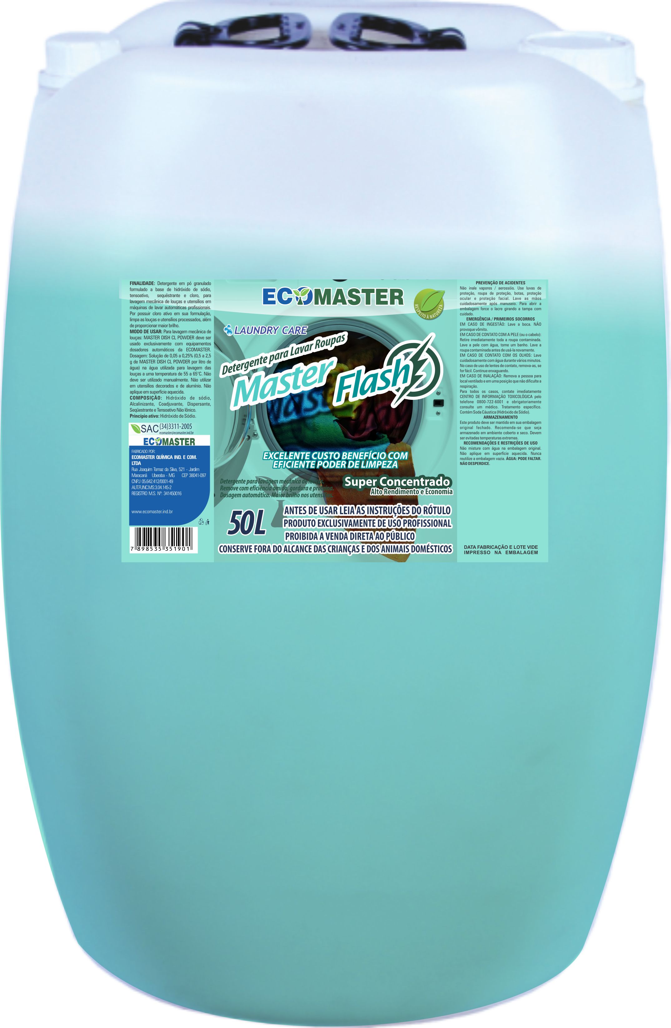 Ecomaster Flash Detergente