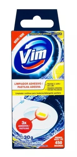 Unilever Pastilha Adesiva Citrus com 3 Unidades 