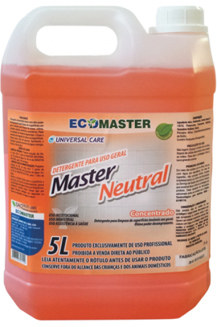 Ecomaster Neutral Detergente Piso 5L