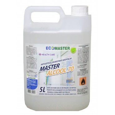 33.0101 - Ecomaster Álcool 70° Líquido 5Lts
